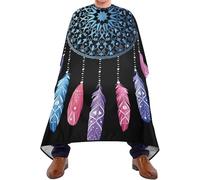 Cacciatore Di Sogni Mantella Parrucchiere Regolabile Taglio Di Capelli Mantello Impermeabile Barber Cape Per Uomini Bambini Barbieri