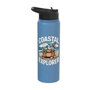 Cacciatore Di Tesori In Spiaggia Coastal Explorer Stainless Steel Insulated Water Bottle