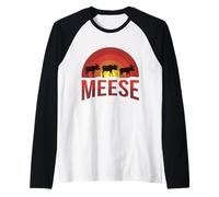 Cacciatore e papà o Cacciatore di Cervi per Meese Maglia con Maniche Raglan