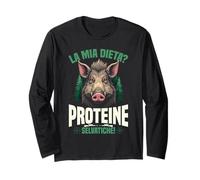 Cacciatori Cinghiale Caccia Uomini Caccia Maglia a Manica