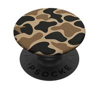 Cacciatori di anatre mimetiche da caccia in pelle di rana PopSockets PopGrip Adesivo