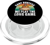 Cacciatori di carpe Giochiamo il gioco lungo Pesca alla carpa PopSockets PopGrip per MagSafe