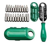 Cacciavite 20 in 1, Cacciavite multiuso | Cacciavite tascabile per elettronica 20 in 1 - Cacciavite a dadi ad alta resistenza per strumenti di riparazione quotidiani e all'aria