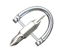 Cacciavite | 4,5 x 2,6 x 1 cm cacciavite Slot | Cacciaviti a | slot a due vie compatto per pacchetti di apertura