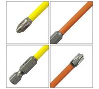 Cacciavite 4PCs Giallo Lega Acciaio for Elettricista FPH2 Magnetico Speciale