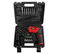 Cacciavite a Batteria Driver V Valex - 3,6 V - 1422532 (Nero e Rosso)