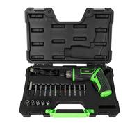 VALIGETTA CON CACCIAVITE A BATTERIA + SET DI PUNTE 54683 JBM