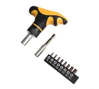 Cacciavite a cricchetto con manico a 72 denti, piatto/fillips/esagonale/perno, con asta di prolunga (manico dell'ombrello)