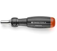 Cacciavite a cricchetto portainserti con magnete + 10 bit set - Swiss Made