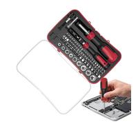 Cacciavite a cricchetto,Strumento 77 in 1 per riparazioni auto - Cacciavite Multi Punta - Per proprietario casa, tecnico, elettricista, idraulico, garage, officina, elettronica