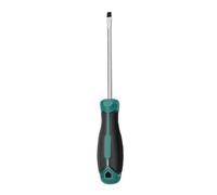 Cacciavite a croce lunga da 6 mm, piatto con manico in gomma, per riparazioni domestiche, impugnatura ergonomica