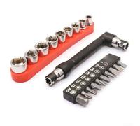 Cacciavite a forma di L, kit di cacciaviti ad angolo retto con manico a basso profilo per riparazione di ricambi auto, manutenzione (20 pezzi)