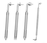 Cacciavite a gomito a doppia testa ad angolo retto di 90 gradi con chiave esagonale tipo Z e L, albero magnetico in lega di acciaio, impugnatura antiscivolo, per manutenzione meccanica ed elettrica (L