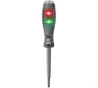 Cacciavite a LED per rilevamento di tensione con punta magnetica per l'identificazione del filo live/zero e il rilevamento del punto di interruzione nel lavoro elettrico (D)