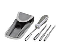 Cacciavite a presa, set di 4 strumenti per trapano driver di dimensioni con attacco esagonale, set di cacciaviti per la riparazione di biciclette, strumento di rimozione della presa per lui, uomini