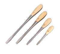 Cacciavite a taglio resistente in un unico pezzo con manico in legno Lama piatta abbattibile 6/8/10/12 pollici Strumenti di riparazione manuale for macchine domestiche