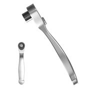 Cacciavite ad angolo retto - Cricchetto multiuso in acciaio da 200 g | Strumento di riparazione del cacciavite domestico magnetico | Teleria a cricchetto per il luogo di lavoro, spazi stretti