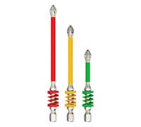 Cacciavite antiscivolo - Set di fissaggio per trapano, uso automobilistico e costruzione | Bit di ingegneria di precisione, componente del kit di utensili meccanici, accesso