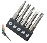 Cacciavite Bit Set Triangolo Inserto, Punte Per Cacciavite, Kit Di Punte Per Cacciavite A Forma Speciale Da 5 Pezzi, Set Di Punte Per Giunti Da 6,35 Mm Per Uso Domestico