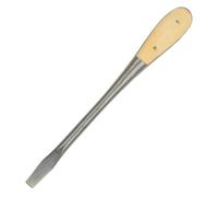 Cacciavite, cacciavite a taglio, piatto da 8 pollici con manico in legno per fissaggio, scalpellatura, allentamento, piatto