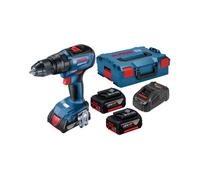 Bosch - Trapano avvitatore a percussione, 18 V, 2 x 5,0 Ah, agli ioni di litio GSB 18 V-50-06019H5101
