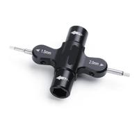 Cacciavite da 1,5 mm 2 con chiave a dado Quad M5 strumento for cuscinetto unidirezionale integrato adatto for drone corsa RC FPV
