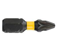 Cacciavite DEWALT Bit Estremo Impatto Torsione 25Mm Senza Filo PZ2 O PH2 NERO