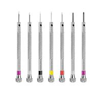 Cacciavite di precisione da orologiaio 7 pezzi, cacciavite per occhiali, kit di riparazione per orologi, mini cacciavite, adatto per riparare orologi ed elettronica