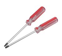 Cacciavite di sicurezza Torx T20 T25 con punta magnetica e impugnatura antiscivolo, cacciavite a stella Torx lungo 175 mm con foro