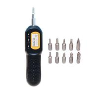 Cacciavite Dinamometrico Digitale Con Display LCD Precisione Controllo Della Coppia ABS Design Portatile Include 10 Bit Per Meccanici Professionali Precisione Strumento Controllo Della Coppia