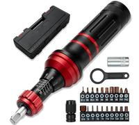 Cacciavite dinamometrico meccanicamente preimpostato con calibro di coppia a slittamento e set completo di punte per serraggio di precisione nella manutenzione automobilistica e apparecchiature