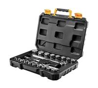 Cacciavite Dinamometrico Set Di 22 Attrezzi Professionali For La Riparazione Auto, Chiave A Cricchetto, Cacciavite, Bussola, Kit Meccanici Con Scatola For Stampaggio A Soffiaggio Preciso Accurato