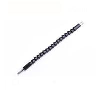 Cacciavite elettriche da 295 mm Snake piegata for estensione universale del tubo di estensione del tubo elettrico Testa cardance flessibile(Black)