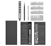 Cacciavite Elettrico - 68-in-1 Ricaricabile Set Precisione | Per Computer Portatile, Manutenzione Elettronica Quotidiana, Fotocamere, Smartphone