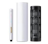 Cacciavite Elettrico Compatibile Con Fanttik E2,Coppia Di 5 Marce | Punte Magnetiche In Acciaio S2 Da 50 Pezzi, Strumento Riparazione Cordless Ricaricabile Con Luce LED(Snow White)