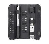 CACCIAVITE ELETTRICO DI PRECISIONE STARTECH CTK20PCEDRIVE - Coppia 0,35Nm, 20 inserti, LED, 2 batterie AAA, custodia