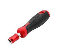 Cacciavite elettrico porta punte da 6,35 mm con manico in acciaio temprato + manico antiscivolo in PVC