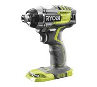 Ryobi R18IDBL-0 Avvitatore ad Impulsi Brushless a Batteria 18V ONE+, Batteria non Inclusa, con 3 Livelli di Potenza, per Serrare e Rimuove Elementi di Fissaggio