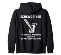 Cacciavite Il Multitool Originale Sia per Fai da Te Che per Cocktail Felpa con Cappuccio