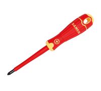 Cacciavite Isolato Bahco B142.001.080 BAHCOFIT Punta Pozidriv PZ1 x 80mm
