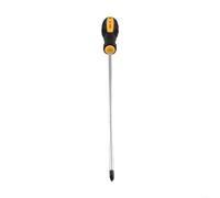 Cacciavite magnetico con albero lungo 30,5 cm e punte a croce/scanalate, comoda impugnatura in gomma per gestire lavori di avvitamento difficili in spazi ristretti (cacciavite a croce)