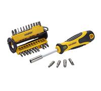 CACCIAVITE PORTA INSERTI MAGNETICO SET DI 35 PEZZI ATTACCO RAPIDO PORTAINSERTI