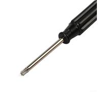 Cacciavite per punte di sicurezza torx per t15 per t20 per t25 per t30 resistente alla manomissione a sei punti nero giallo cromo vanadio riparazione console manutenzione fai da te (per t15)