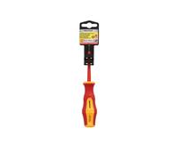 Cacciavite Phillips isolato certificato VDE 1.000 V. Misura PH 1-4,5 x 80 mm. Cacciavite di sicurezza Elettricista