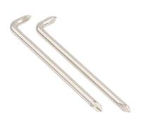 Cacciavite Phillips PH1 a doppia testa da 5 mm, cacciavite offset ad angolo retto, design a gomito piatto da 15 mm per spazi ristretti