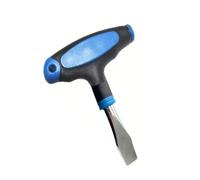 Cacciavite piatto con manico a T da 9 mm, in acciaio al carbonio, impugnatura ergonomica, per riparazioni elettroniche e treppiedi per fotocamera, cacciavite con manico a T resistente