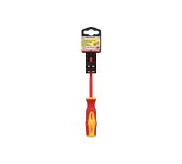 Cacciavite piatto isolato certificato VDE 1.000 V - 0,5 x Ø 3,0 x 100 mm