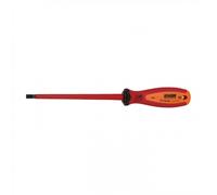 Cacciavite Piatto Isolato VDE TBI 1.6x10x200mm - Acciaio CrV, Ergonomico
