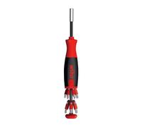 Cacciavite portainserti magnetico LiftUp 25 12 pz Nero-rosso