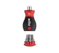 Cacciavite portainserti magnetico TORX 6 pz Nero-rosso